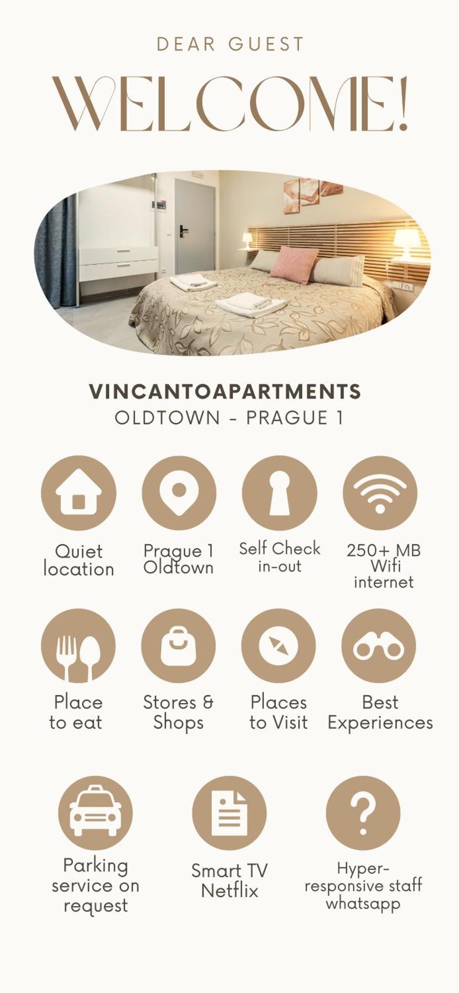 Vincanto Apartments Oldtown Praga Exterior foto
